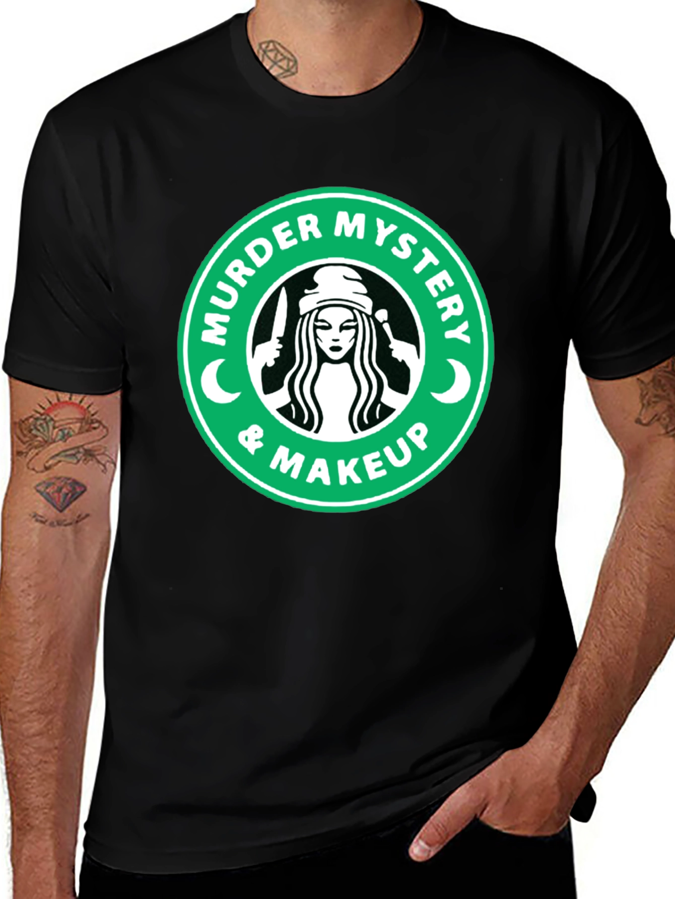 Variant 25 of Murder Mystery & Makeup Graphic T-Shirt