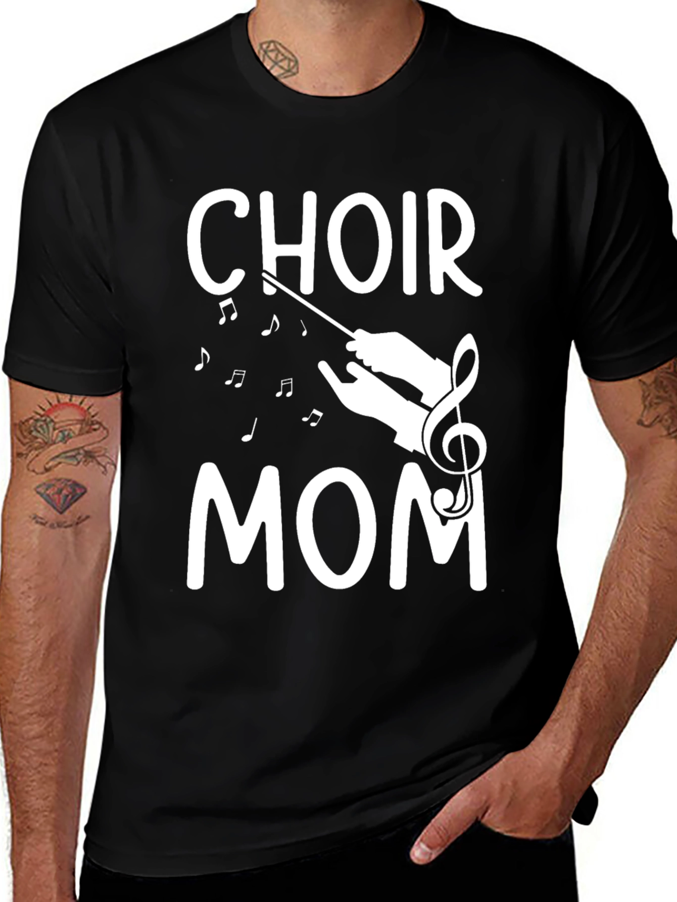 Choir Mom T-Shirt - Music Lover's Tee