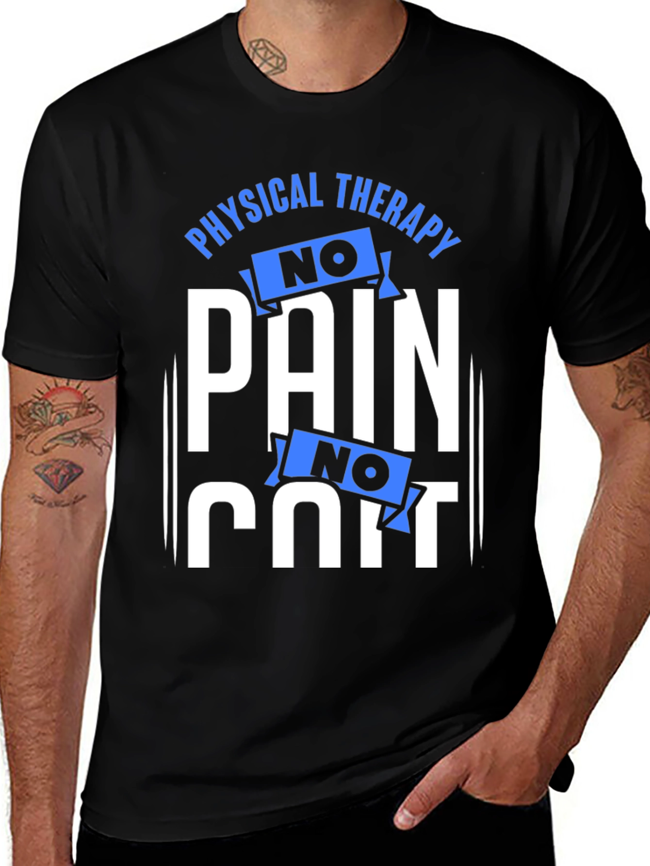 Variant 20 of No Pain No Hurt Physical Therapy T-Shirt
