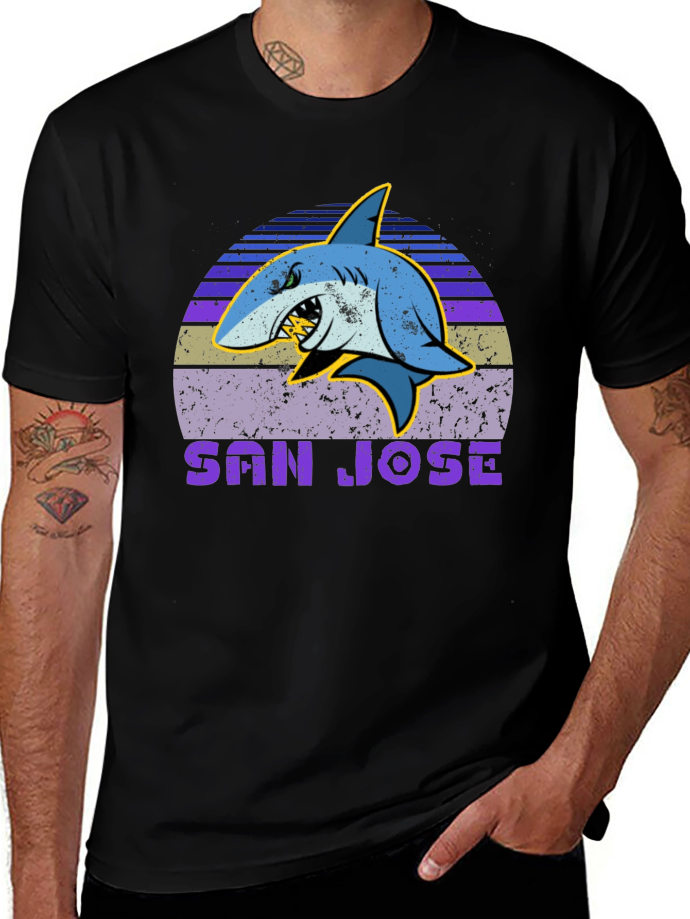 San Jose Shark Graphic T-Shirt