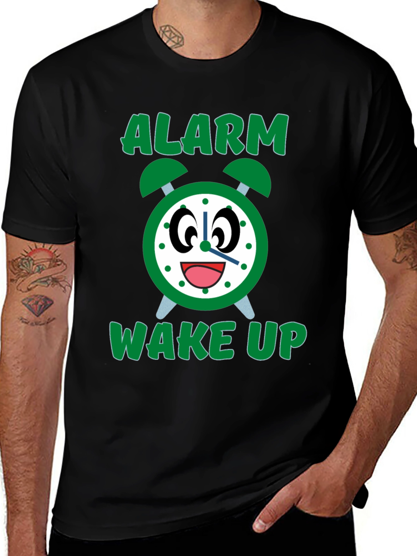 Variant 17 of Alarm Wake Up T-Shirt