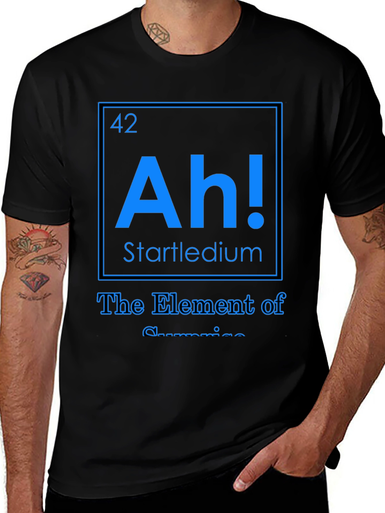 Variant 3 of Startledium Element T-Shirt - Chemistry Humor
