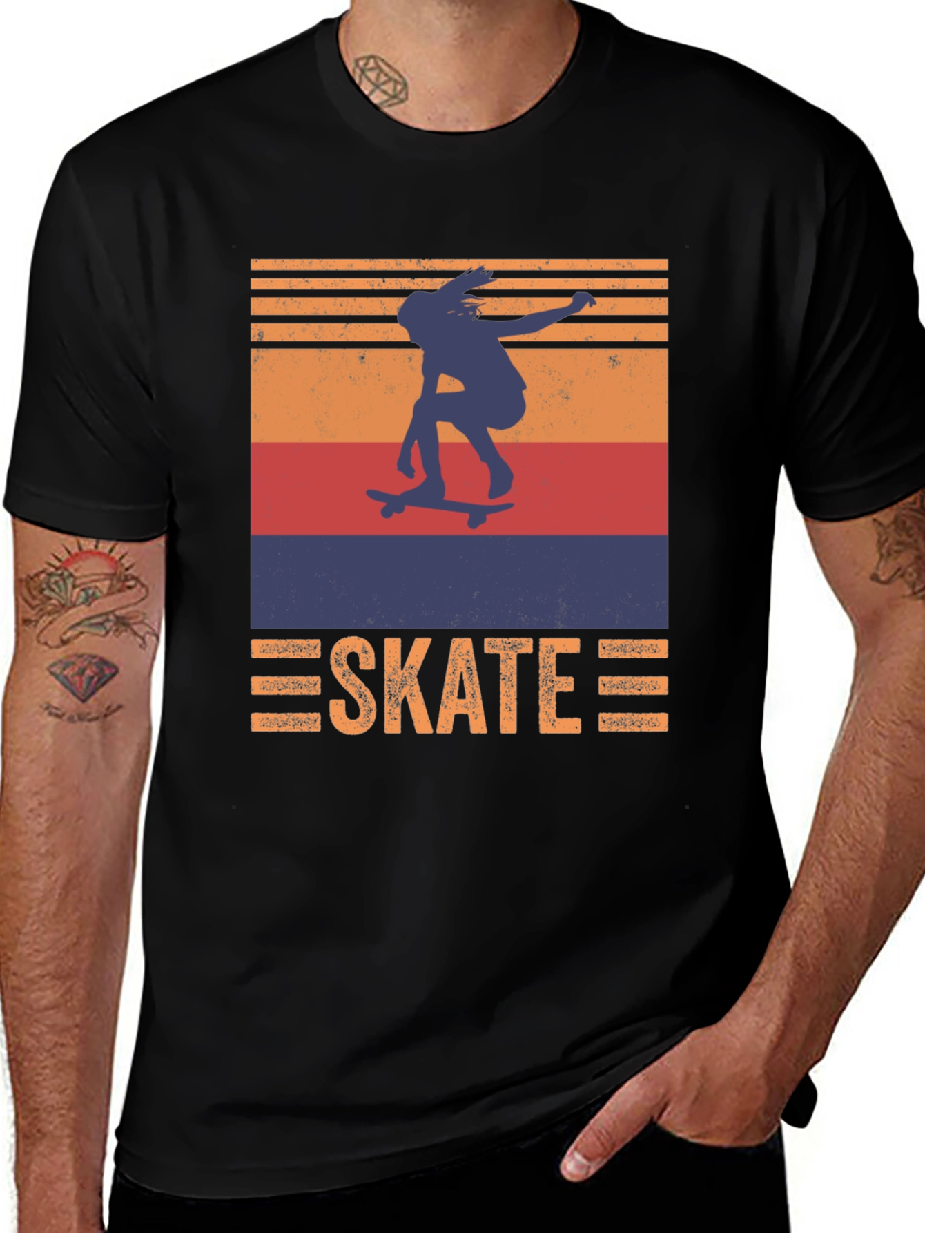Variant 15 of Retro Skate T-Shirt | Vintage Skateboard Graphic Tee