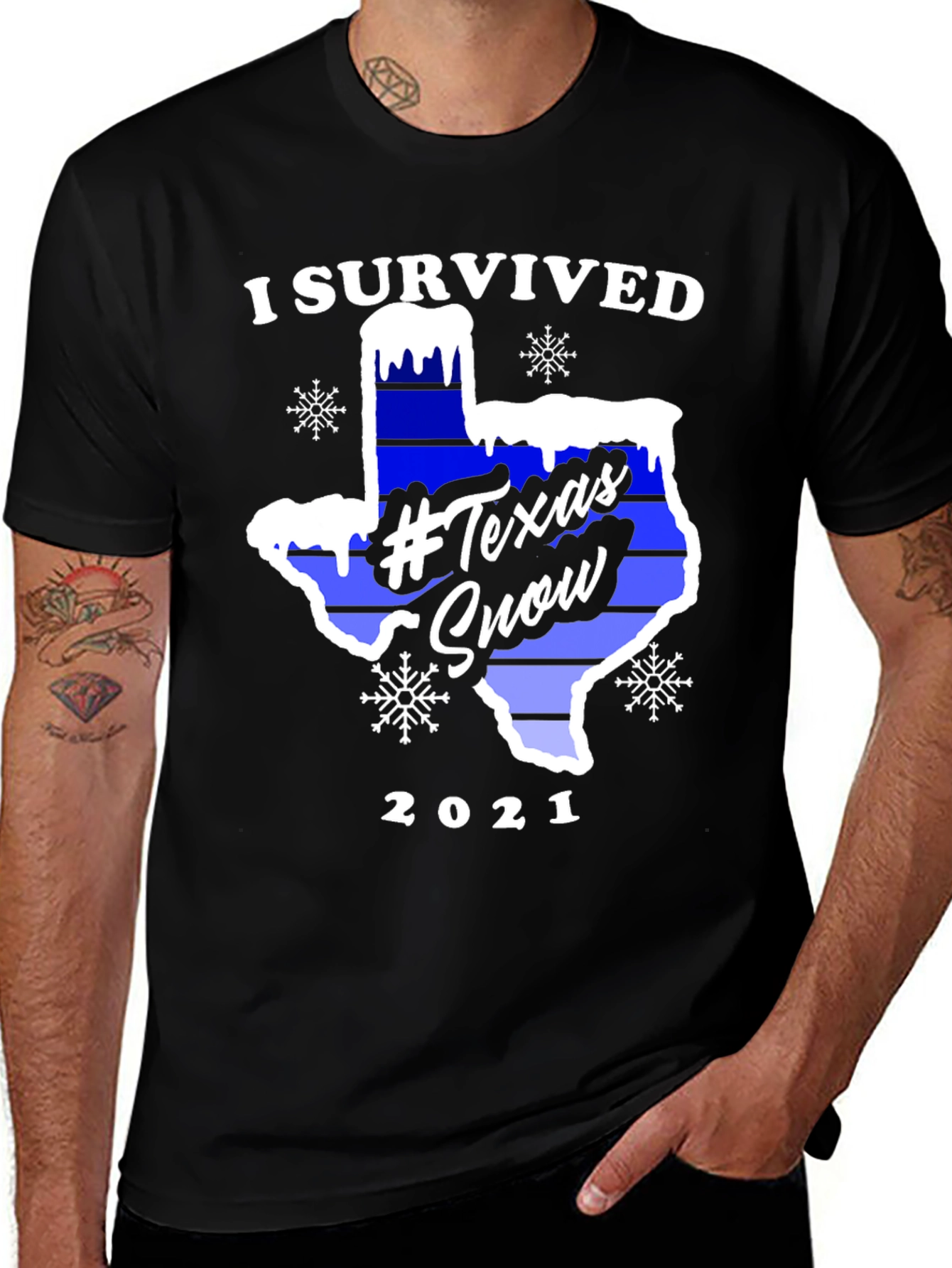 I Survived Texas Snow 2021 T-Shirt