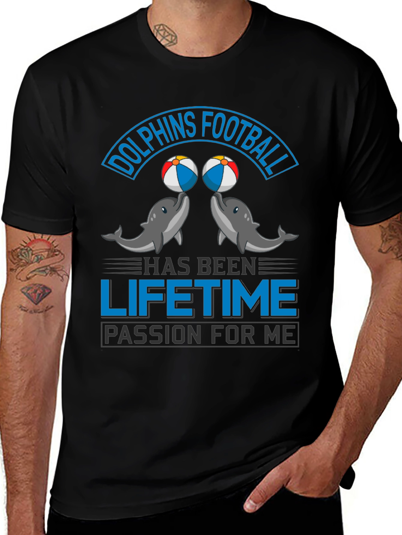 Dolphins Football Lifetime Passion T-Shirt