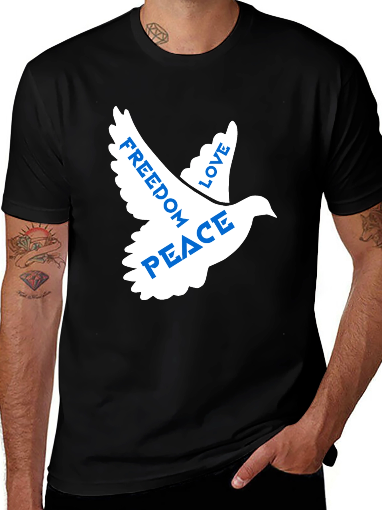 Variant 25 of Peace Dove Graphic T-Shirt