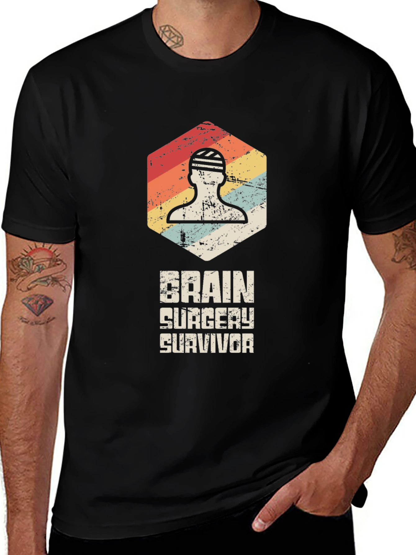 Variant 12 of Brain Surgery Survivor Graphic Tee