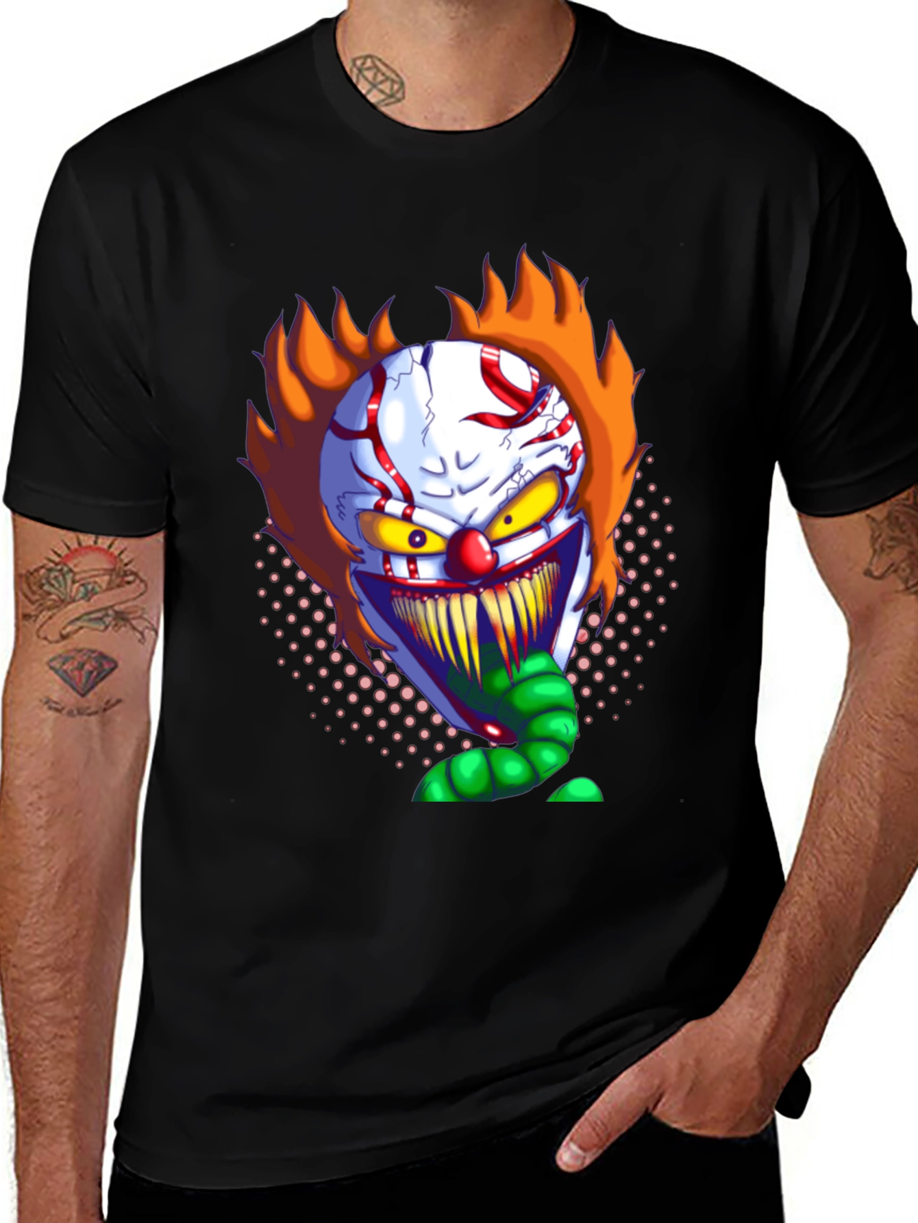 Variant 20 of Clown Graphic T-Shirt
