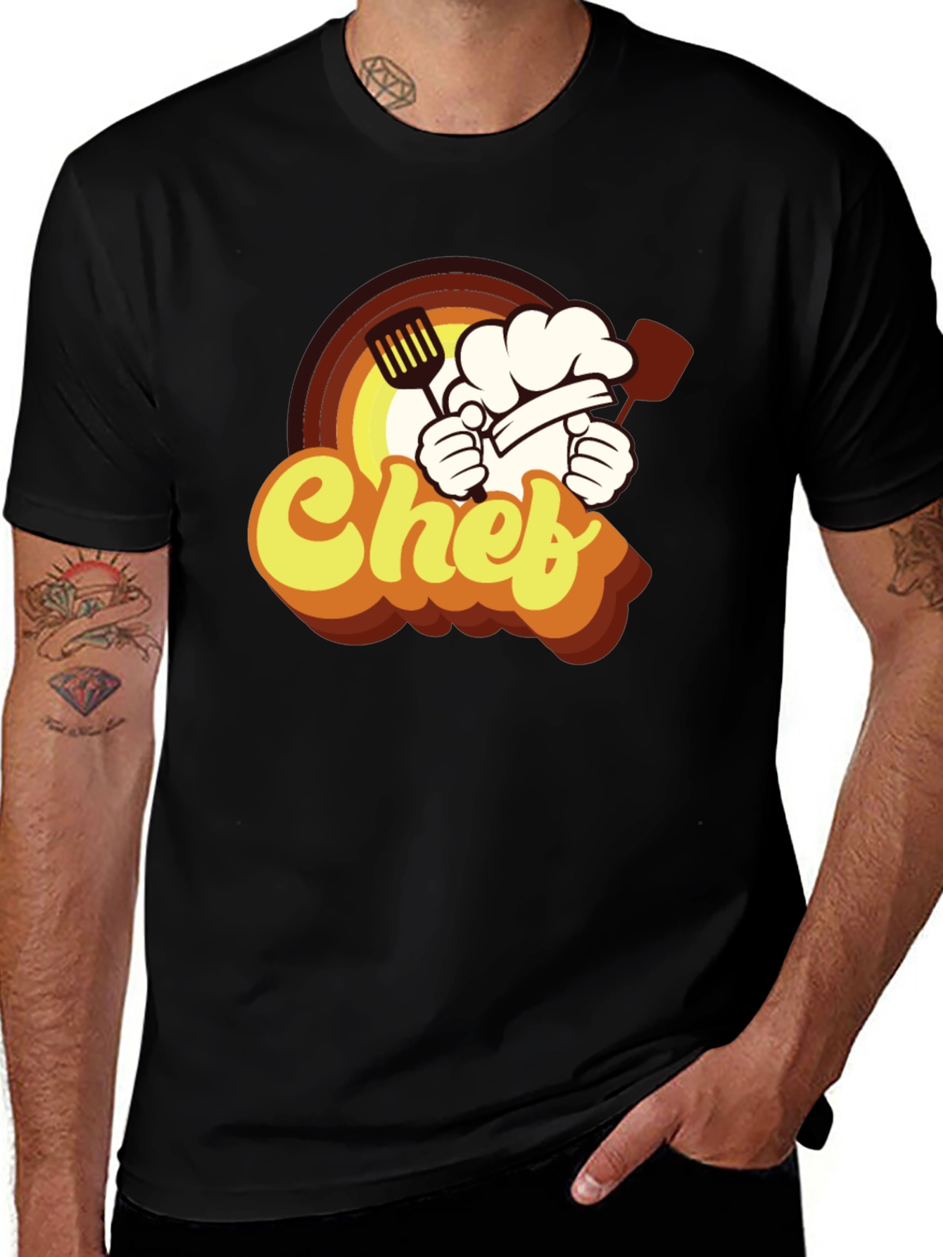 Variant 23 of Retro Chef T-Shirt - Culinary Cook Graphic Tee