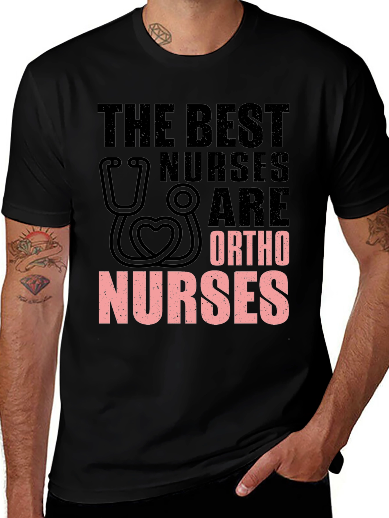 Ortho Nurse T-Shirt - The Best Nurses