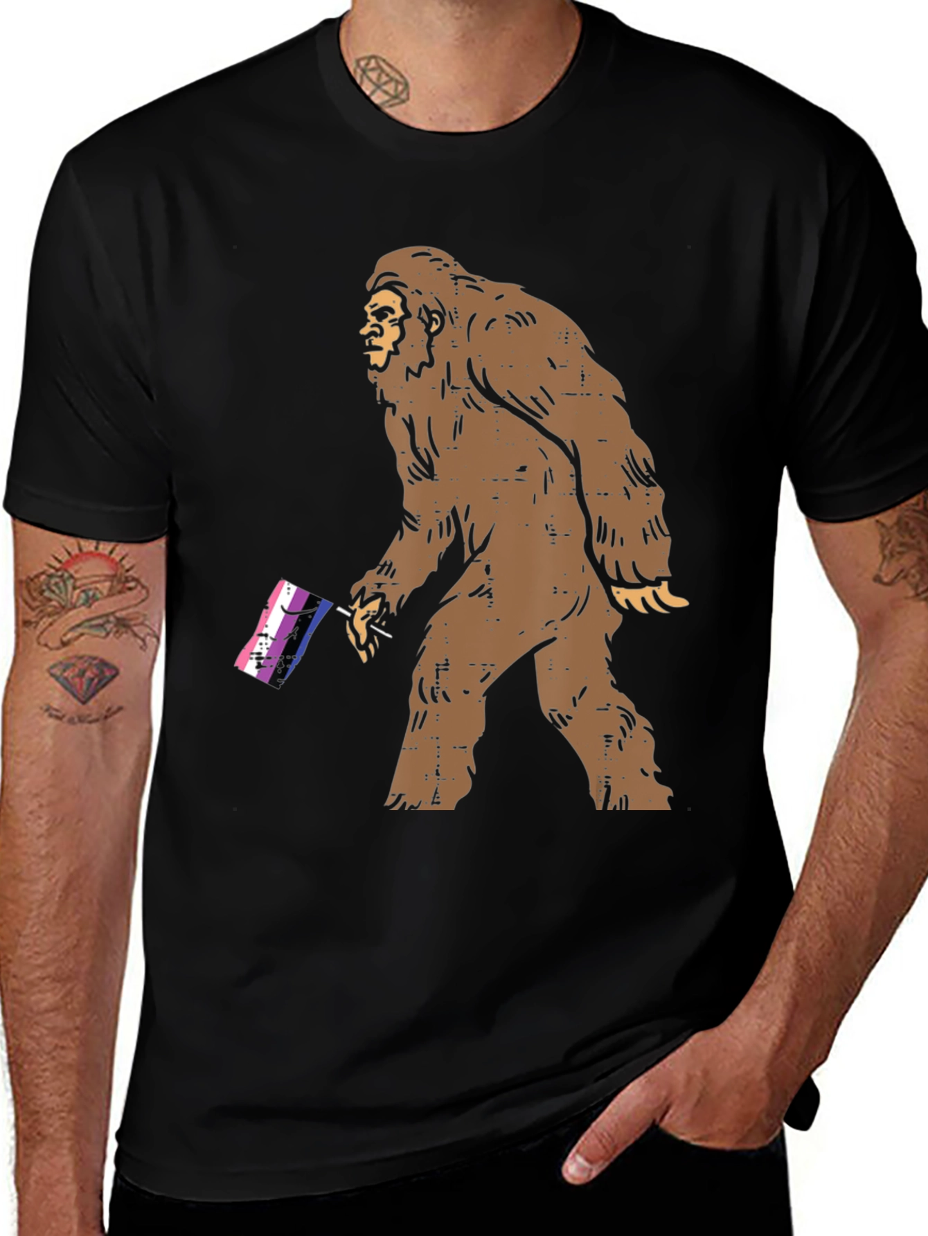 Variant 25 of Sasquatch Pride T-Shirt