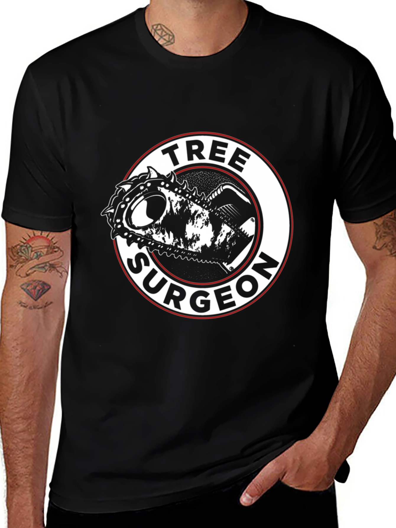 Variant 4 of Tree Surgeon Chainsaw T-Shirt - Arborist Gift