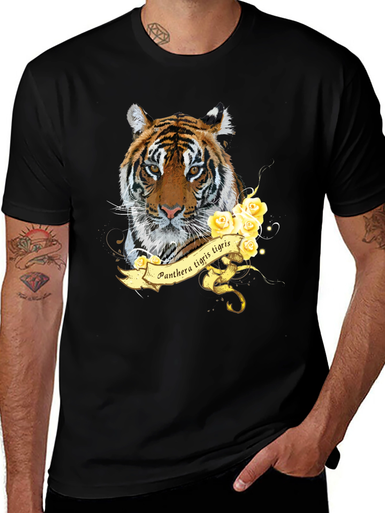 Variant 26 of Tiger T-Shirt - Panthera Tigris Tigris Design