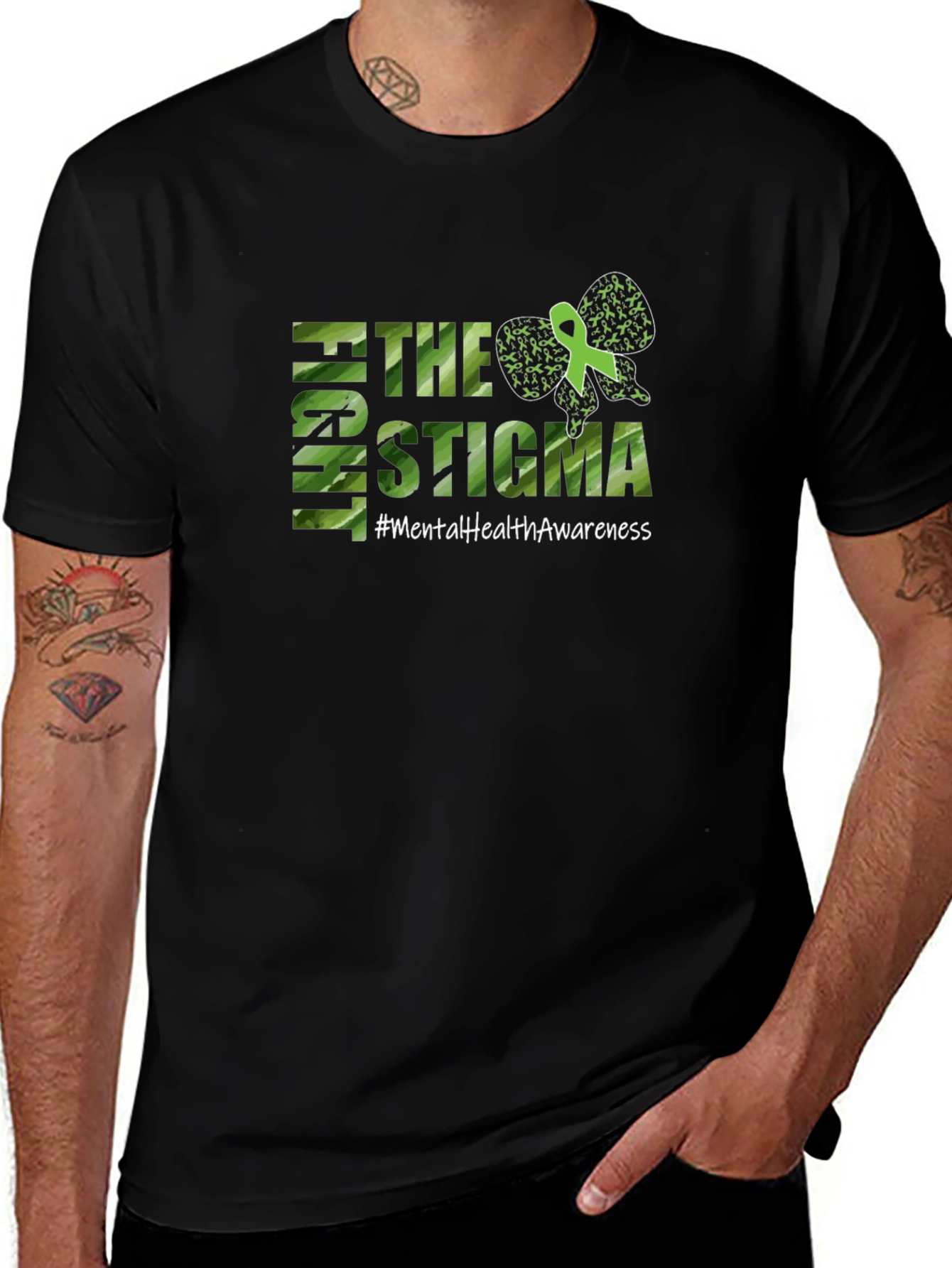 Mental Health Awareness T-Shirt - Fight The Stigma