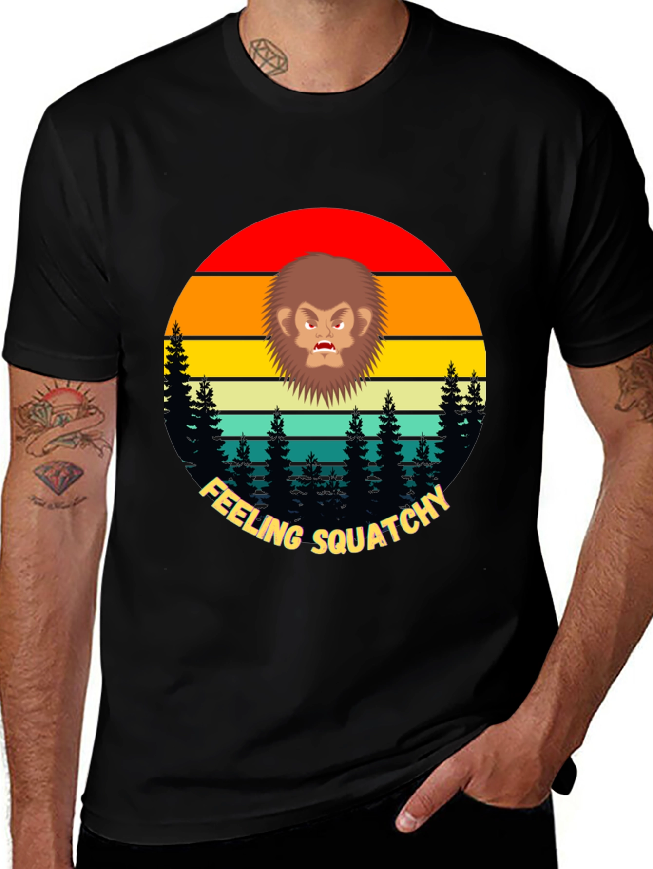 Variant 4 of Feeling Squatchy T-Shirt