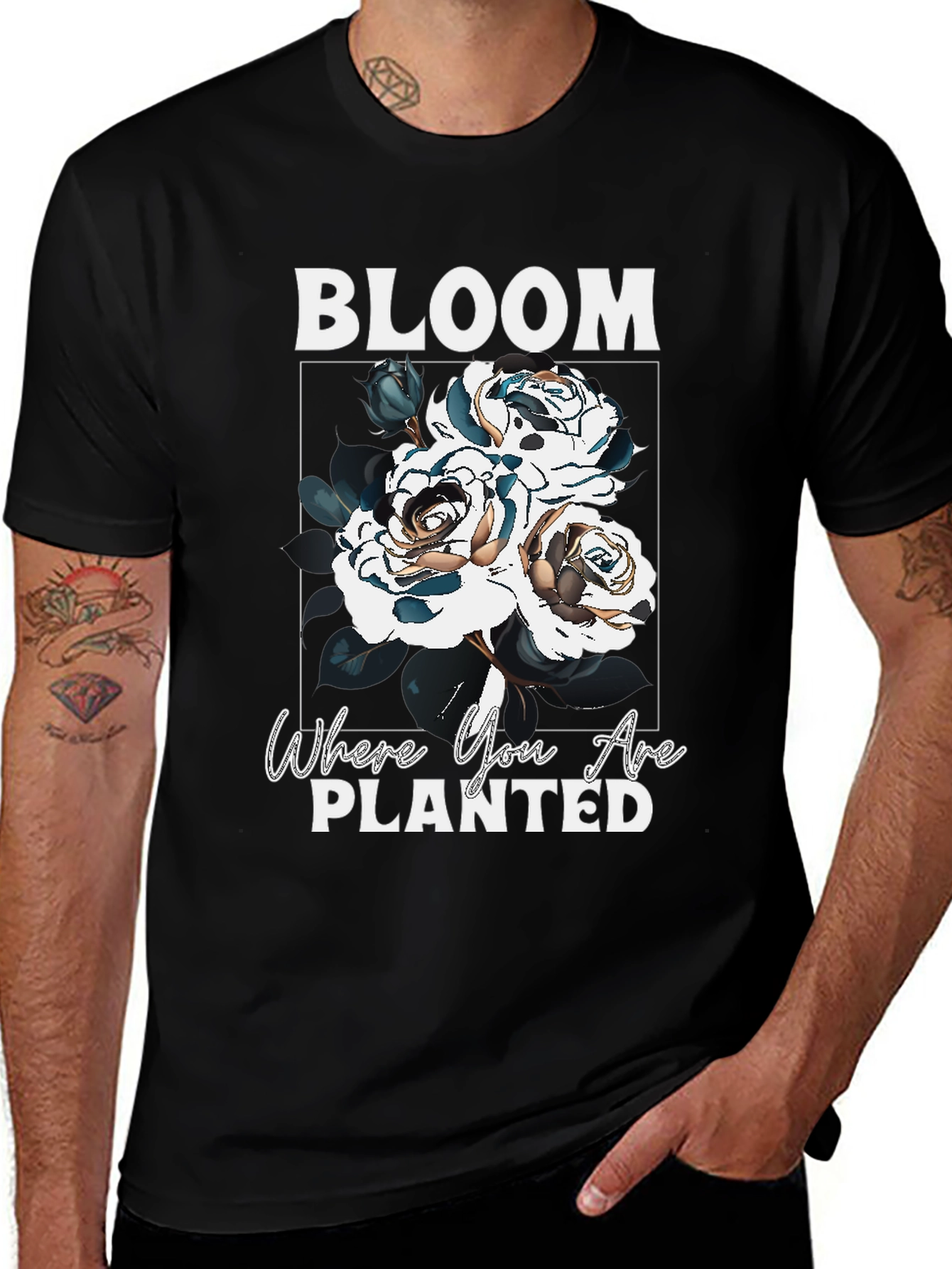 Variant 4 of Bloom Where You Are Planted T-Shirt