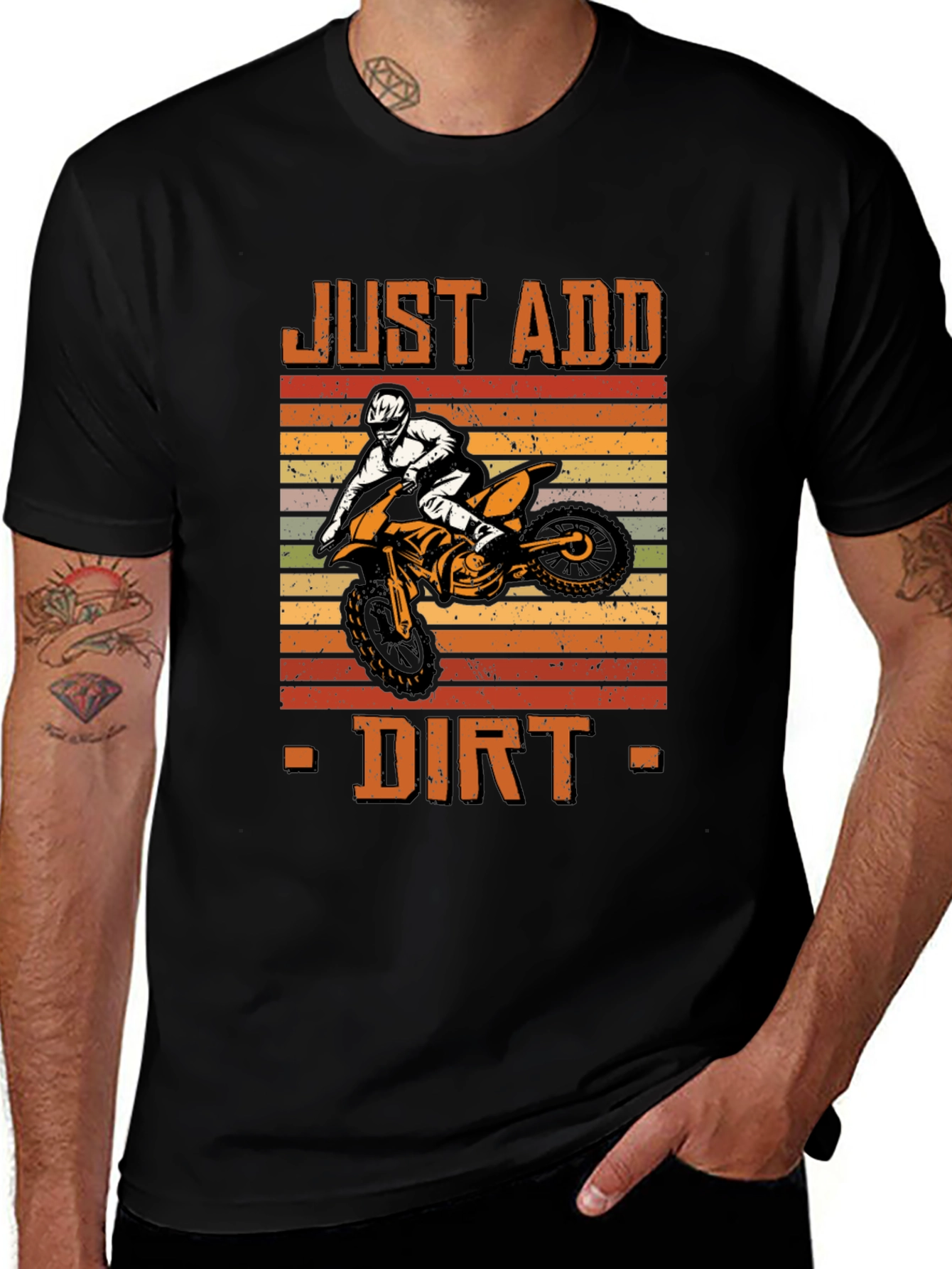 Variant 6 of Just Add Dirt Motocross T-Shirt