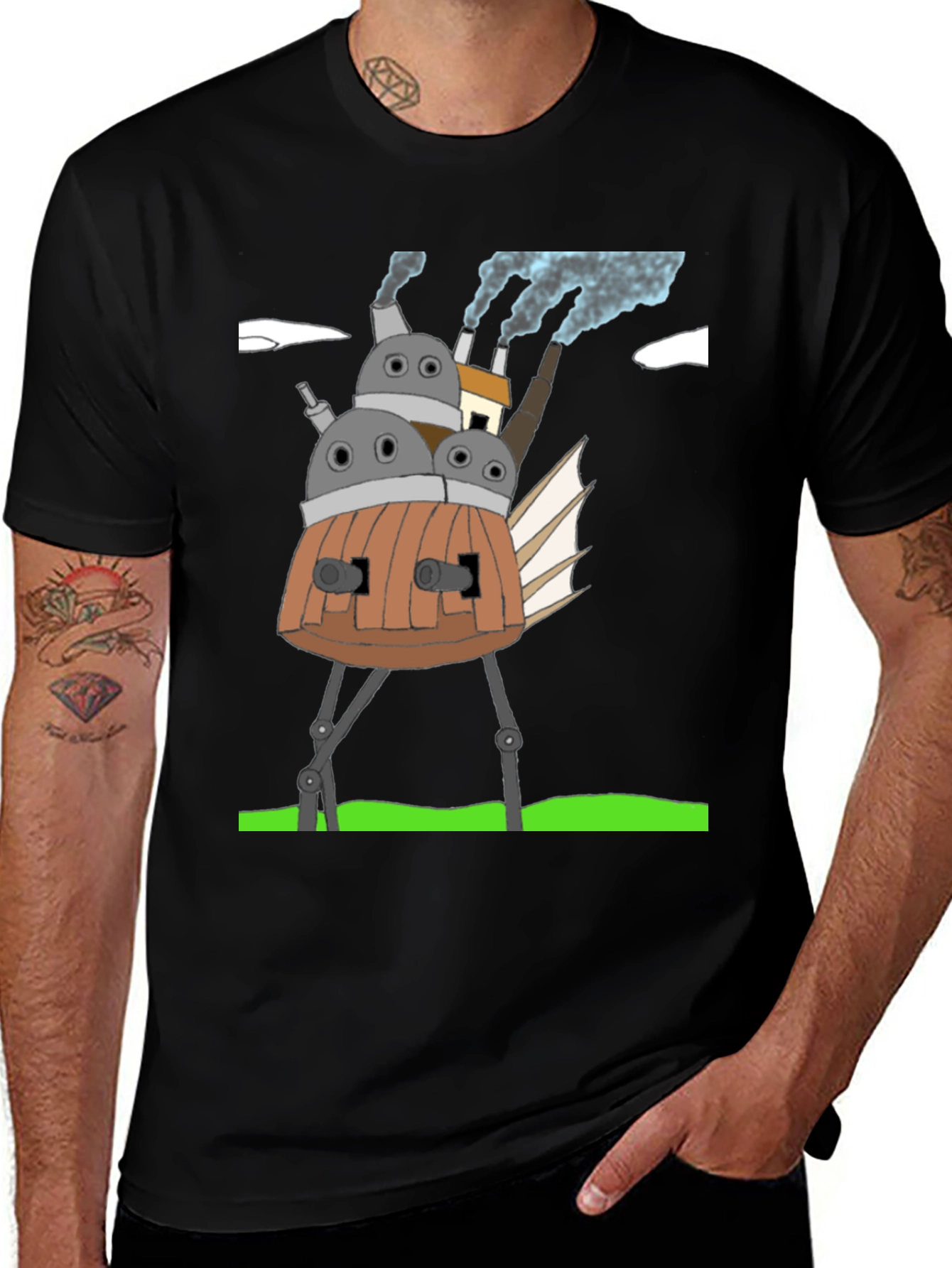 Howl's Moving Castle Graphic T-Shirt