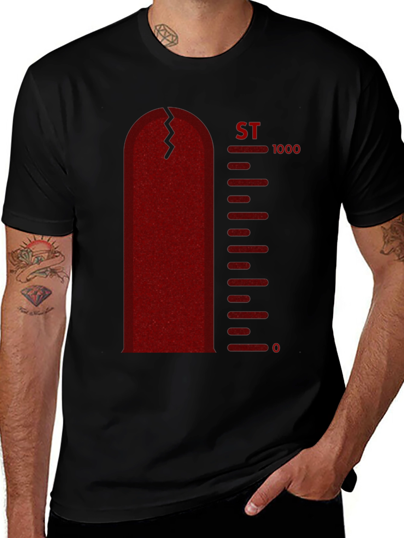 Variant 26 of ST 1000 Gauge T-Shirt - Bold Graphic Tee