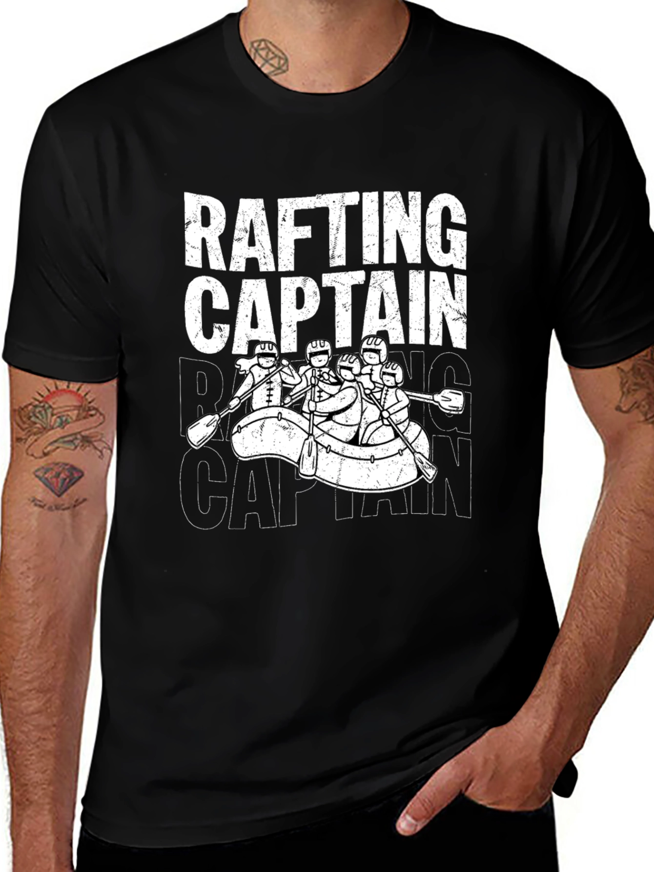 Variant 20 of Rafting Captain T-Shirt - Adventure & Outdoor Fun!