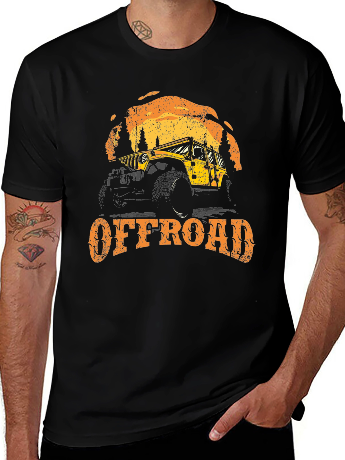Off-Road Jeep Graphic Tee - Adventure Awaits!