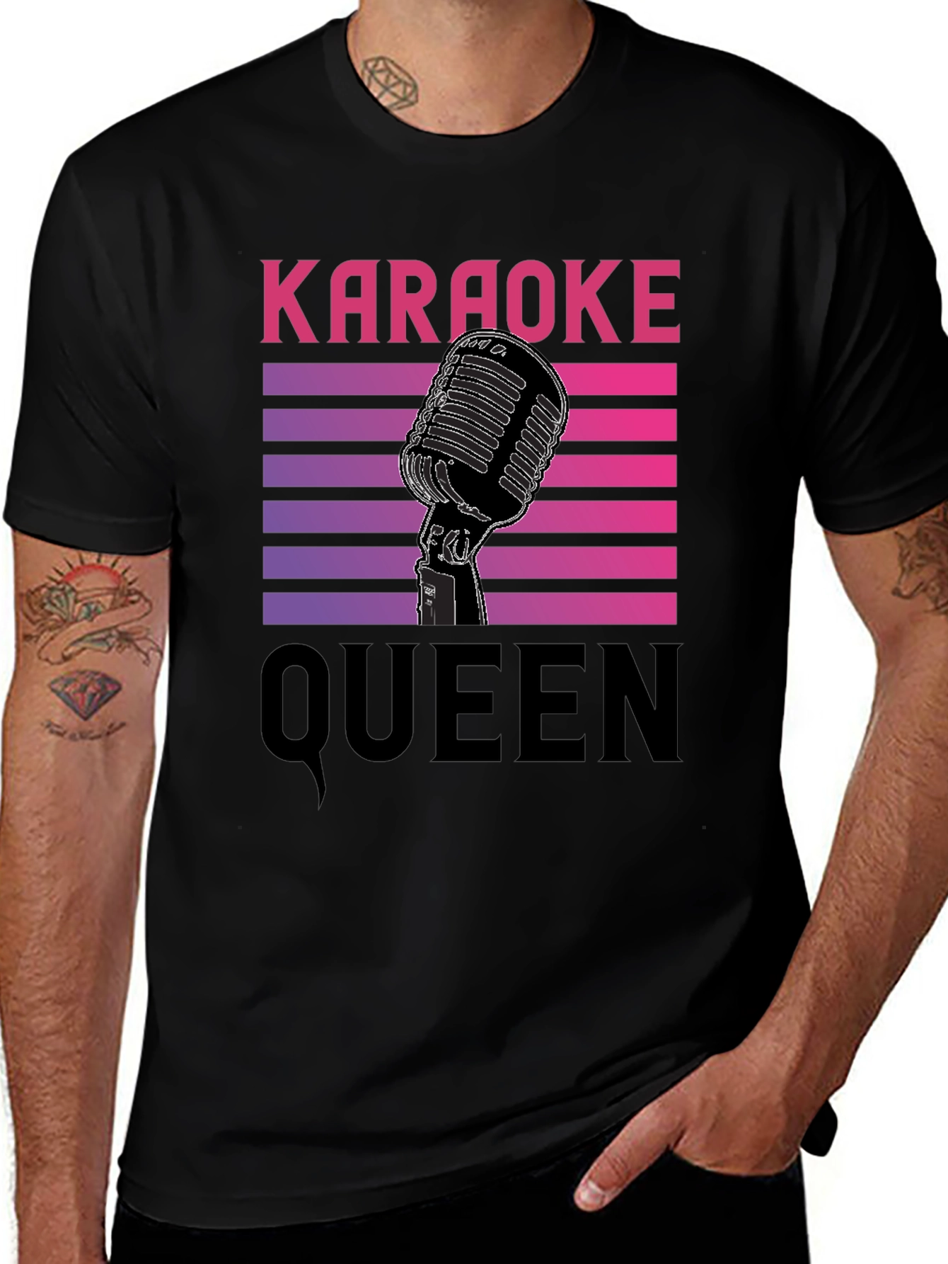 Variant 19 of Karaoke Queen Graphic Tee