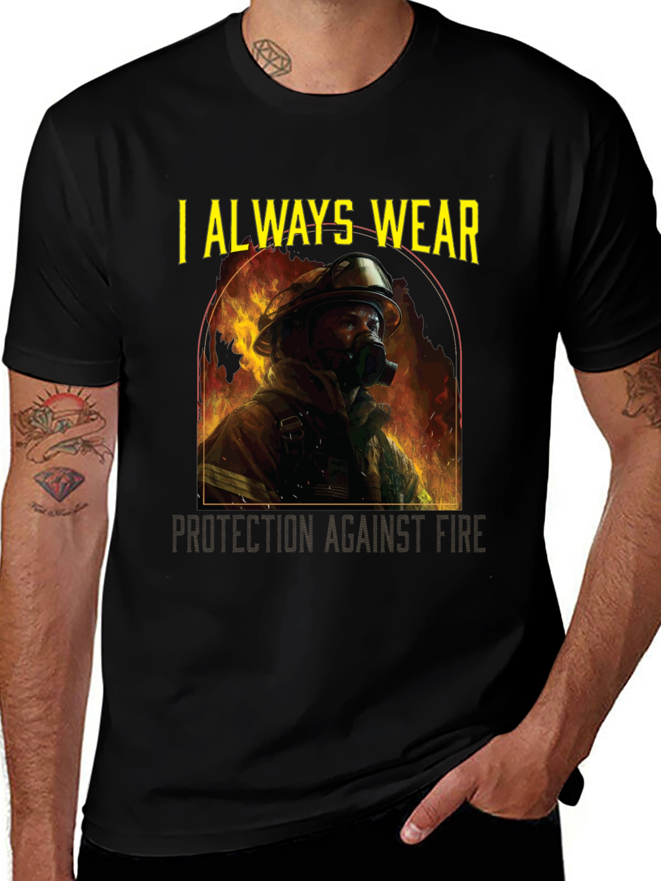 Variant 27 of Firefighter Protection T-Shirt