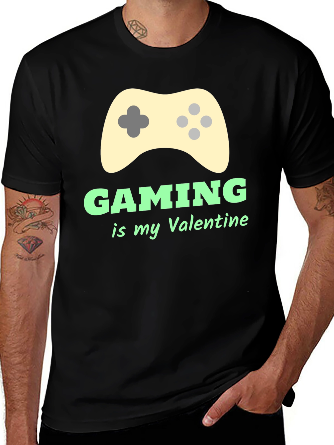 Variant 17 of Gaming is My Valentine T-Shirt