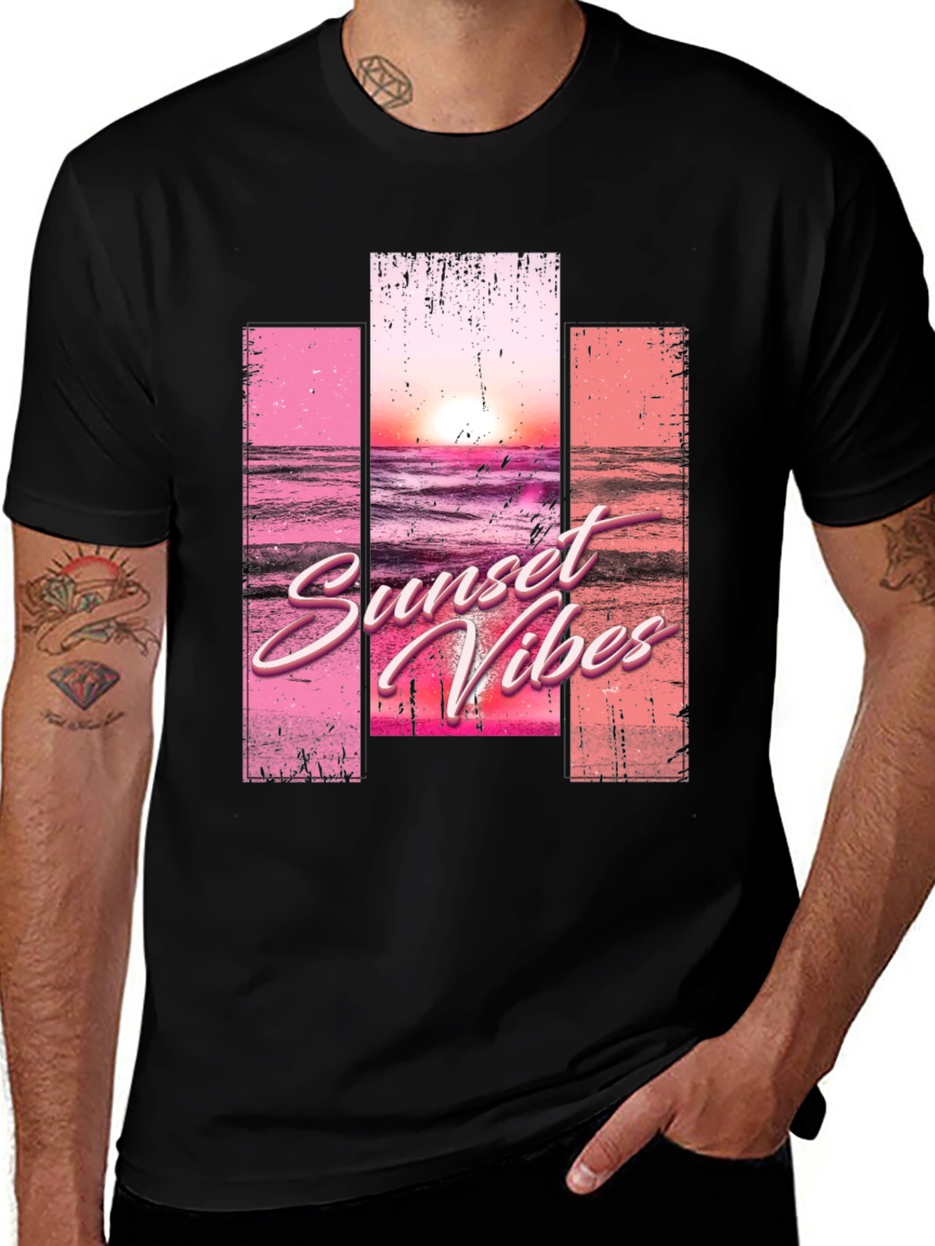 Variant 13 of Sunset Vibes Graphic Tee