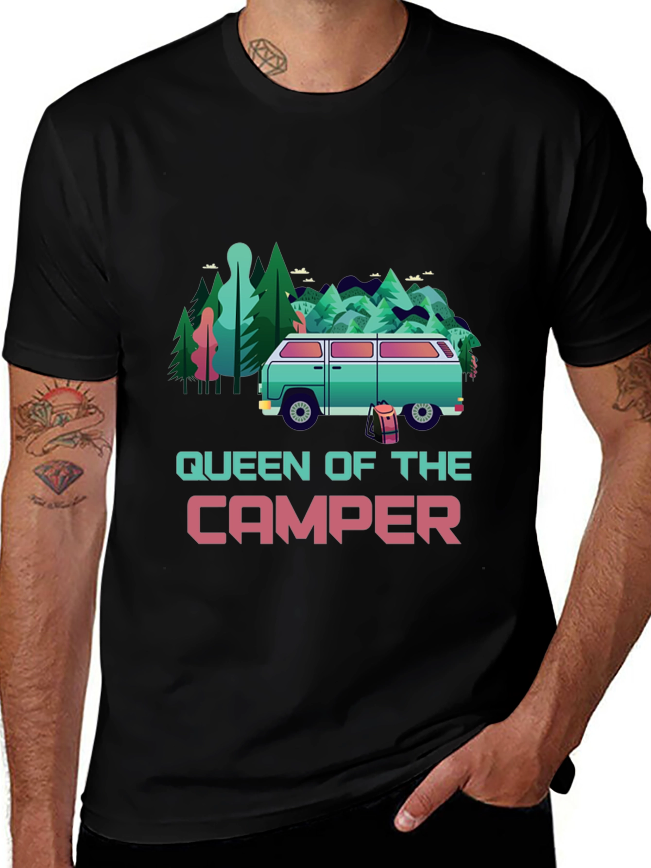 Variant 19 of Queen of the Camper T-Shirt