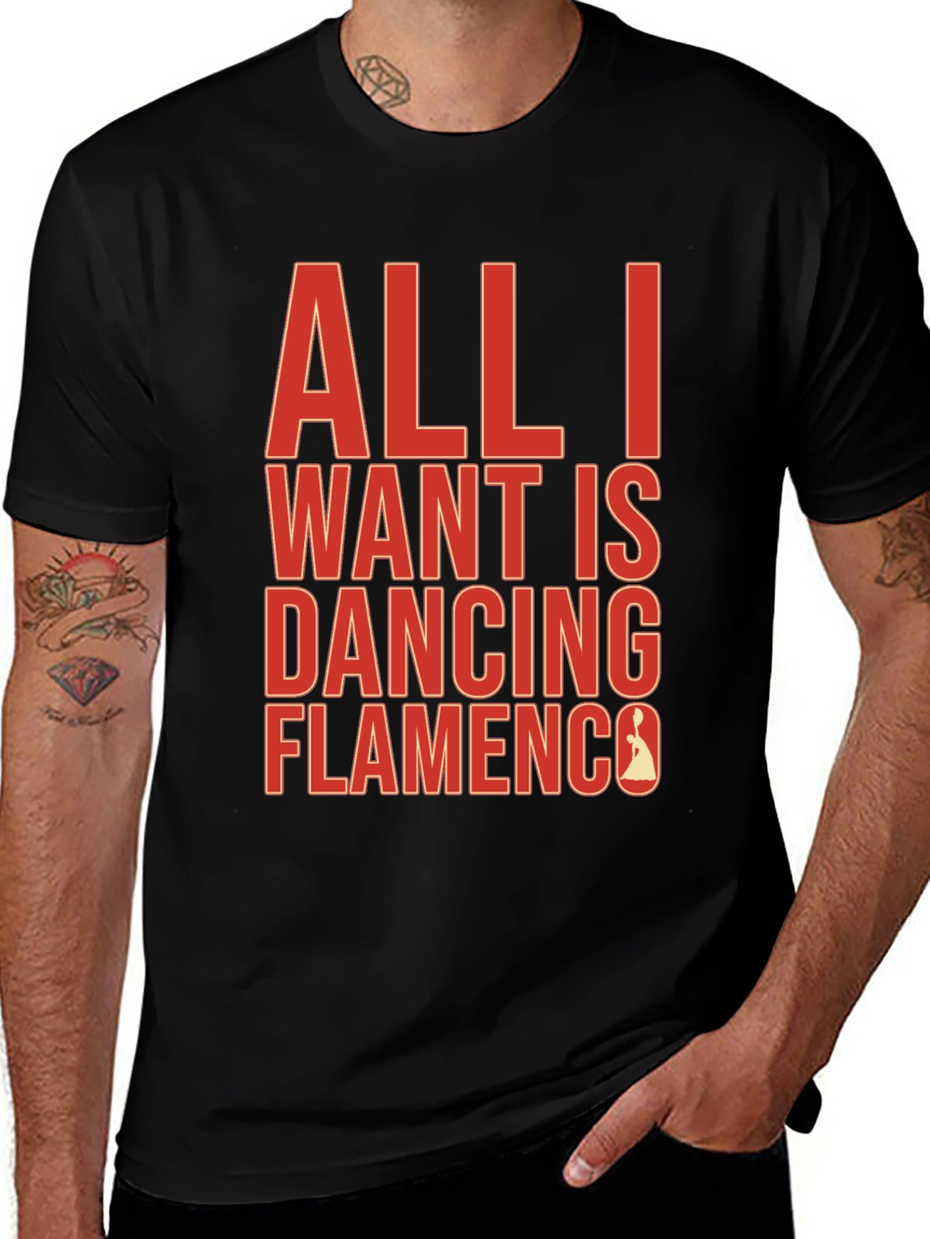 All I Want is Dancing Flamenco T-Shirt
