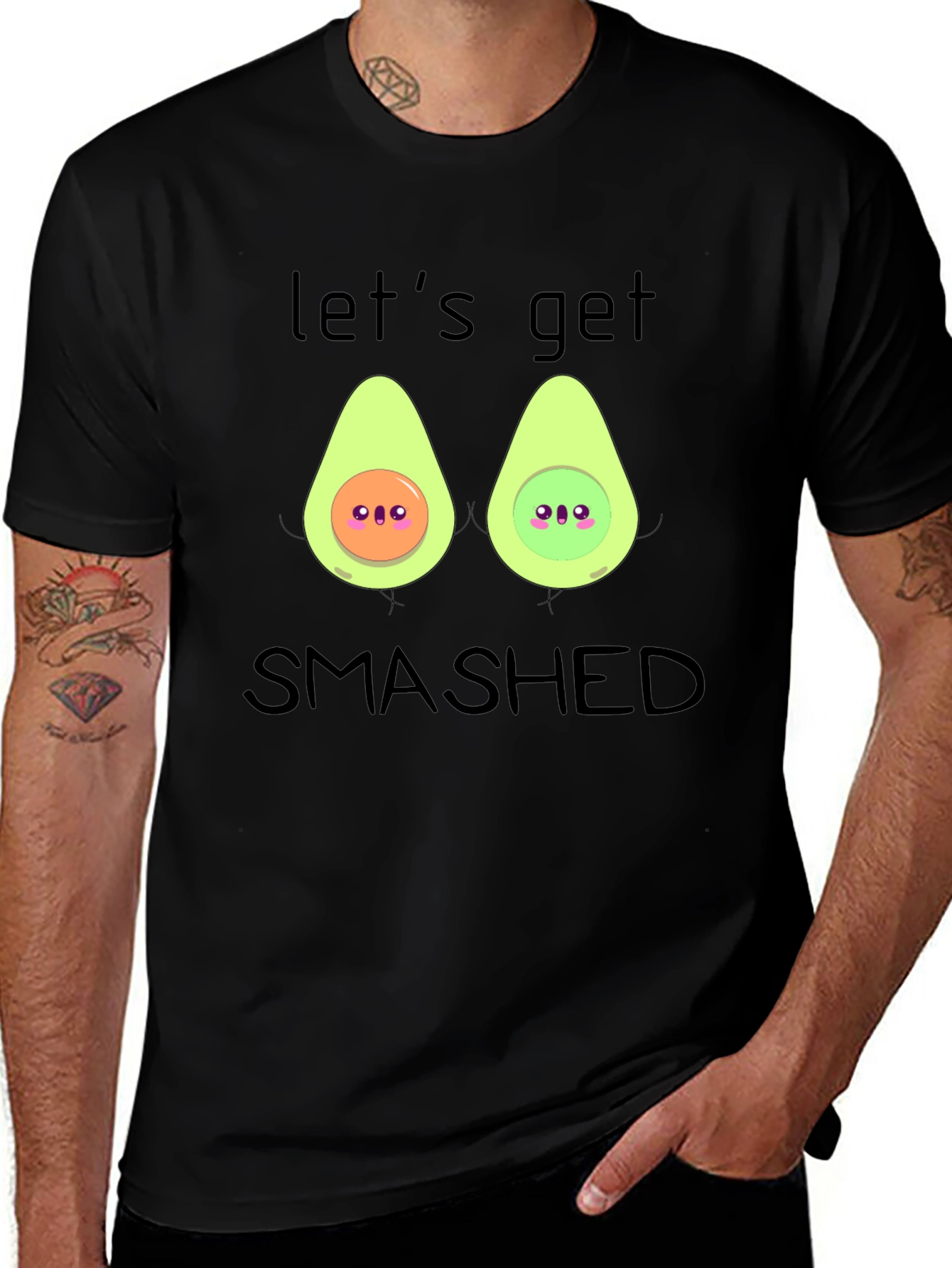 Variant 12 of Let's Get Smashed Avocado T-Shirt
