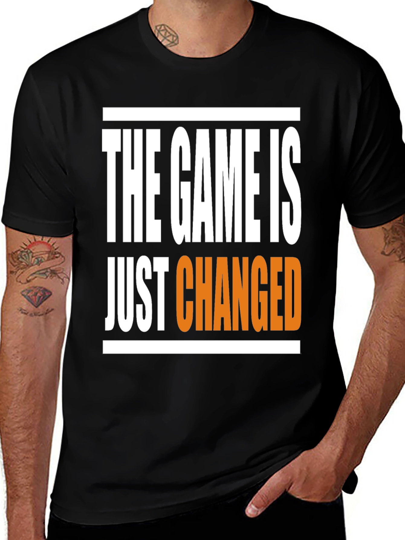 Variant 21 of The Game Is Just Changed Graphic T-Shirt