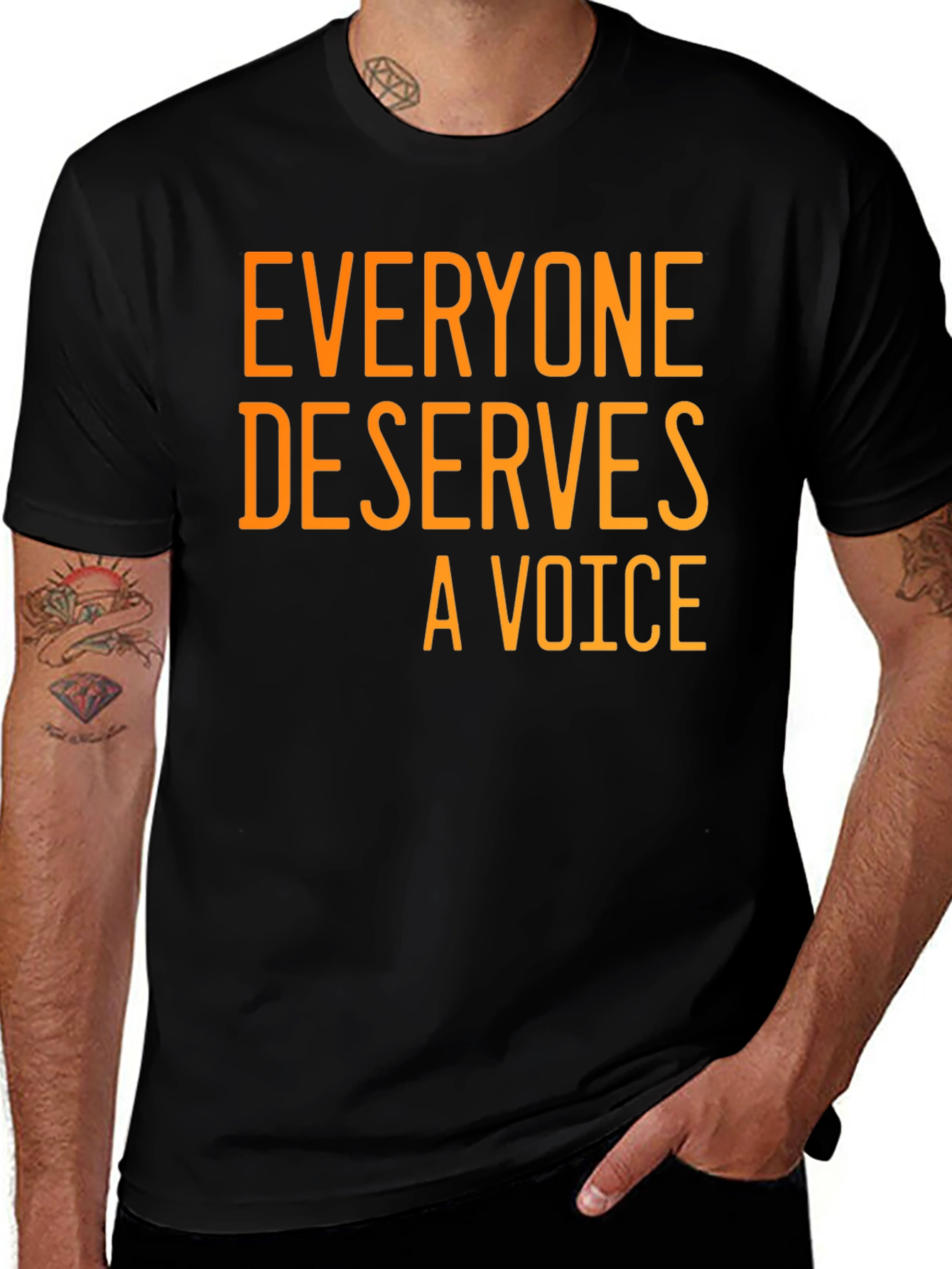 Everyone Deserves a Voice Graphic Tee