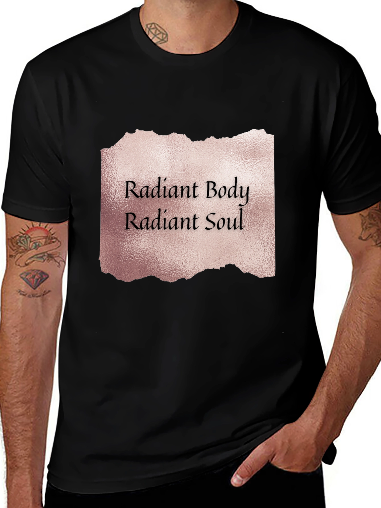 Variant 2 of Radiant Body Radiant Soul Graphic Tee