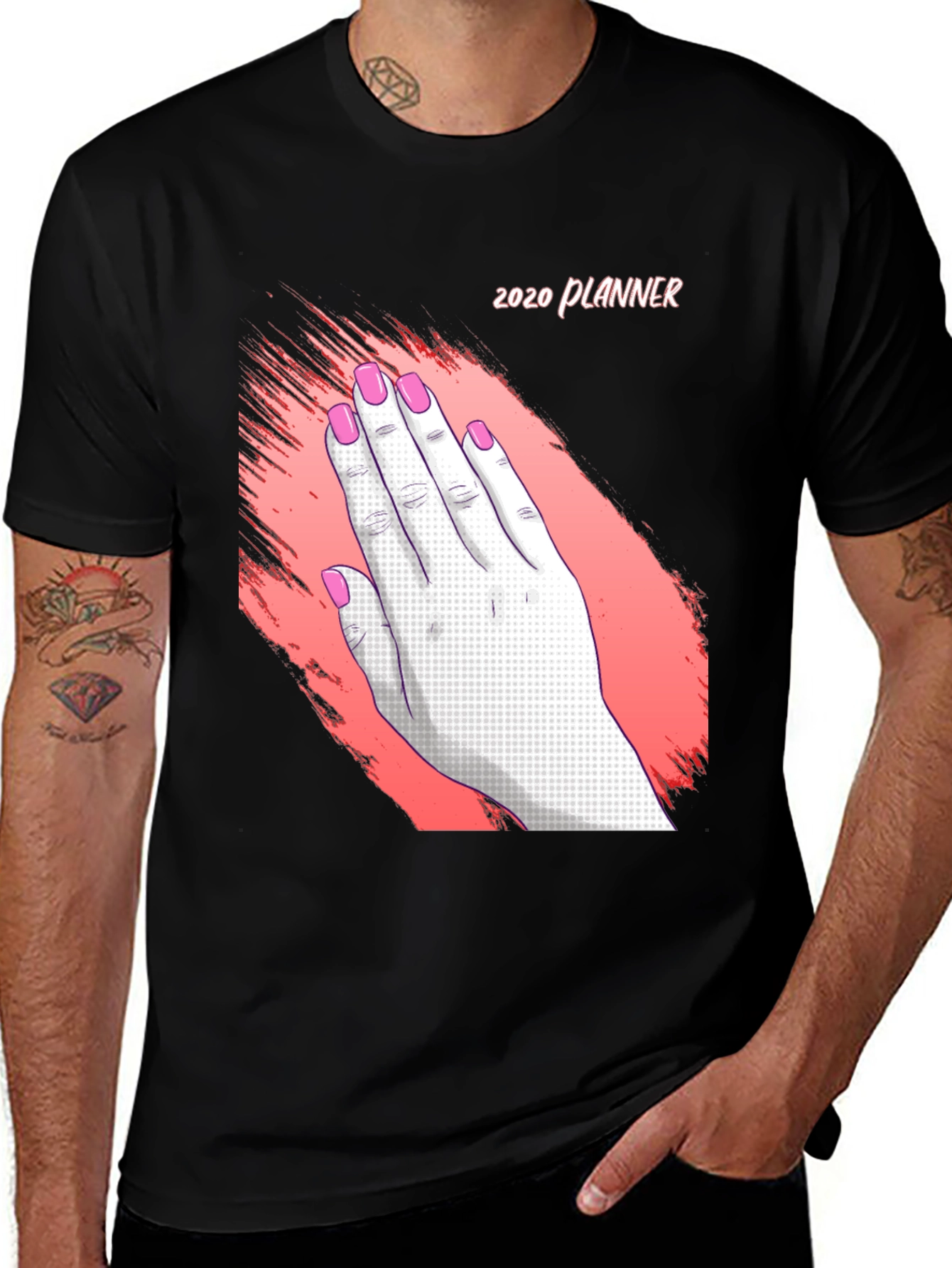 Variant 18 of 2020 Planner Graphic T-Shirt