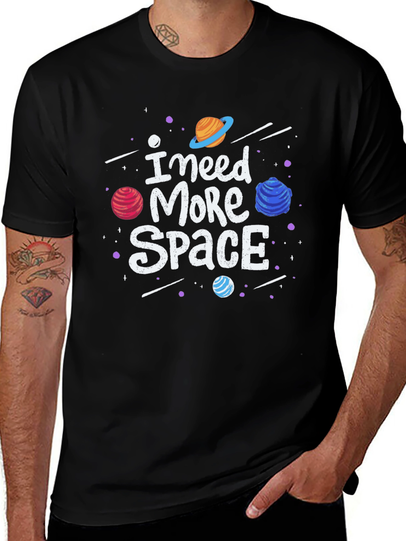 Variant 19 of I Need More Space Graphic Tee
