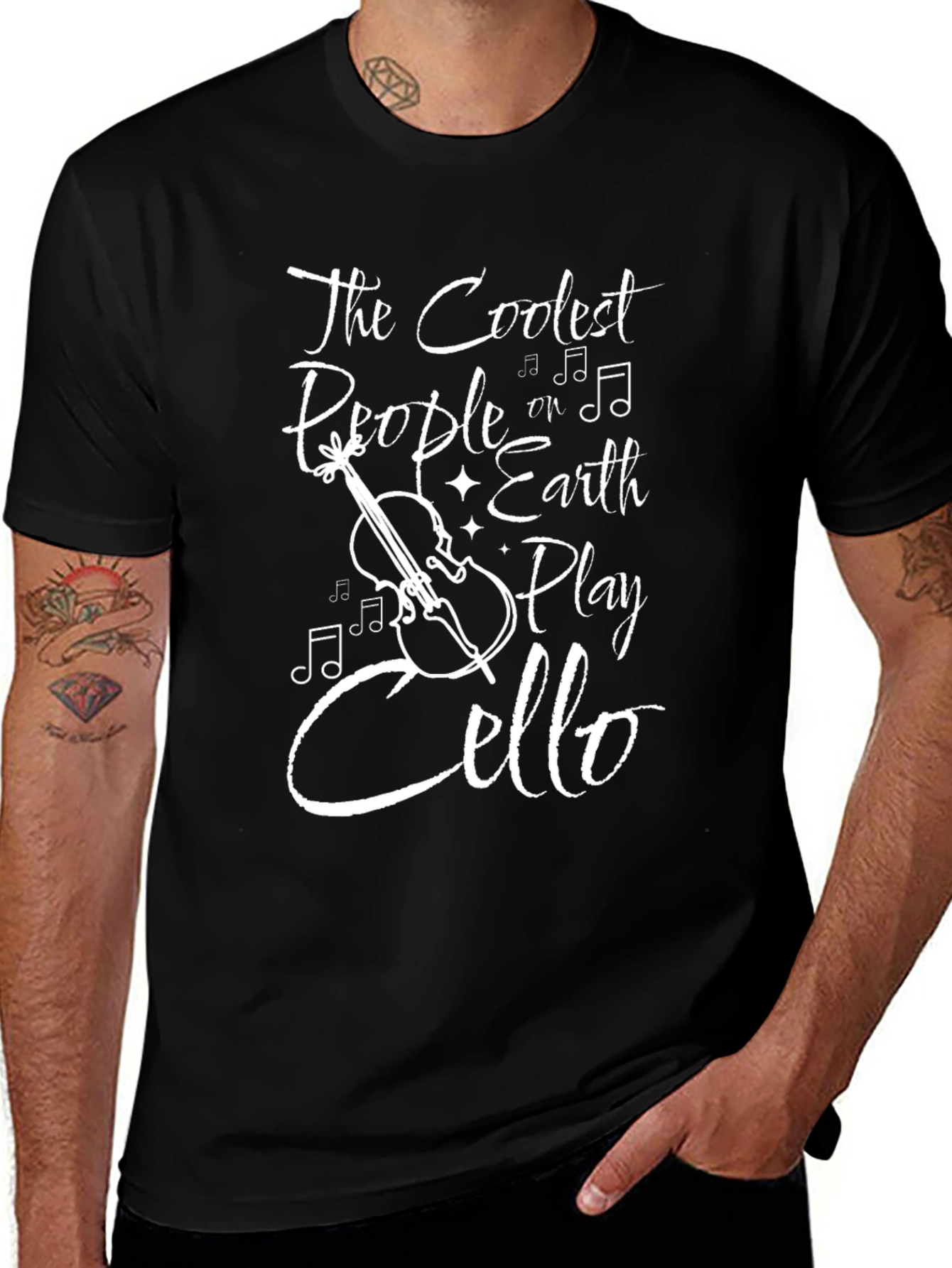 Variant 29 of Coolest People Play Cello Graphic T-Shirt