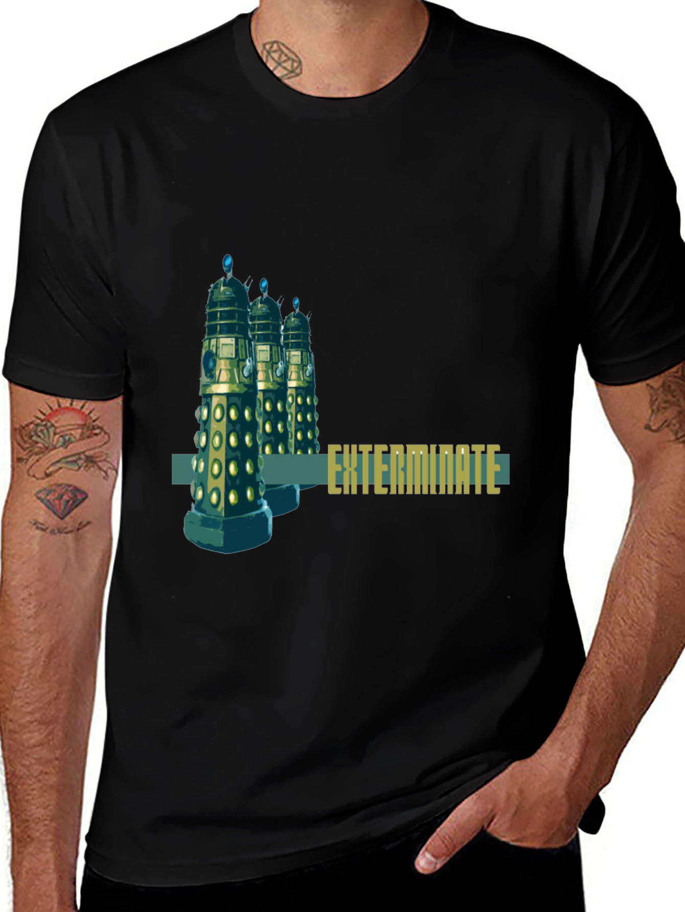 Variant 27 of Exterminate T-Shirt