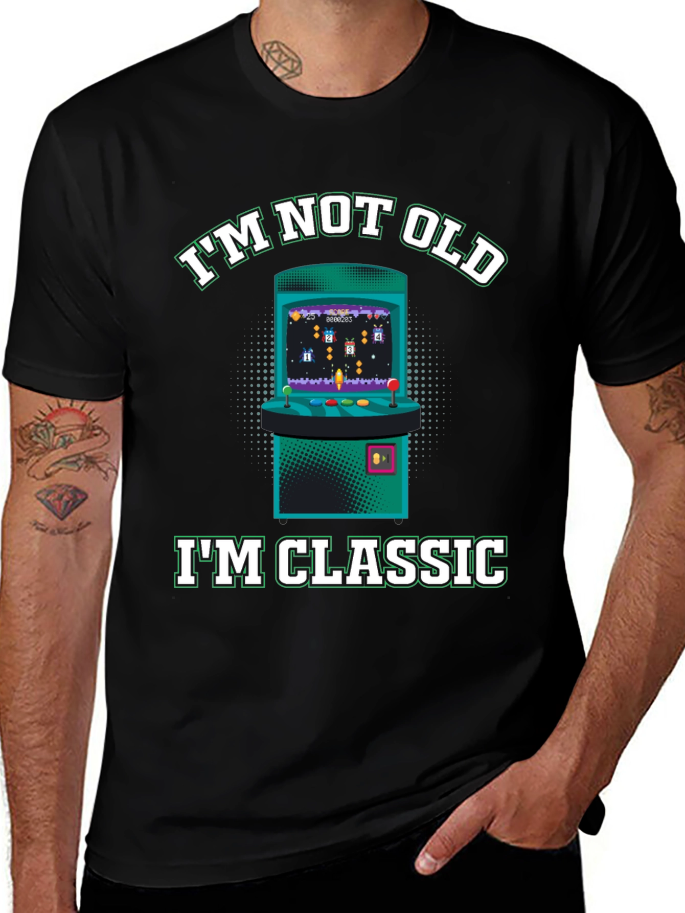 Variant 4 of I'm Not Old I'm Classic Retro Arcade T-Shirt