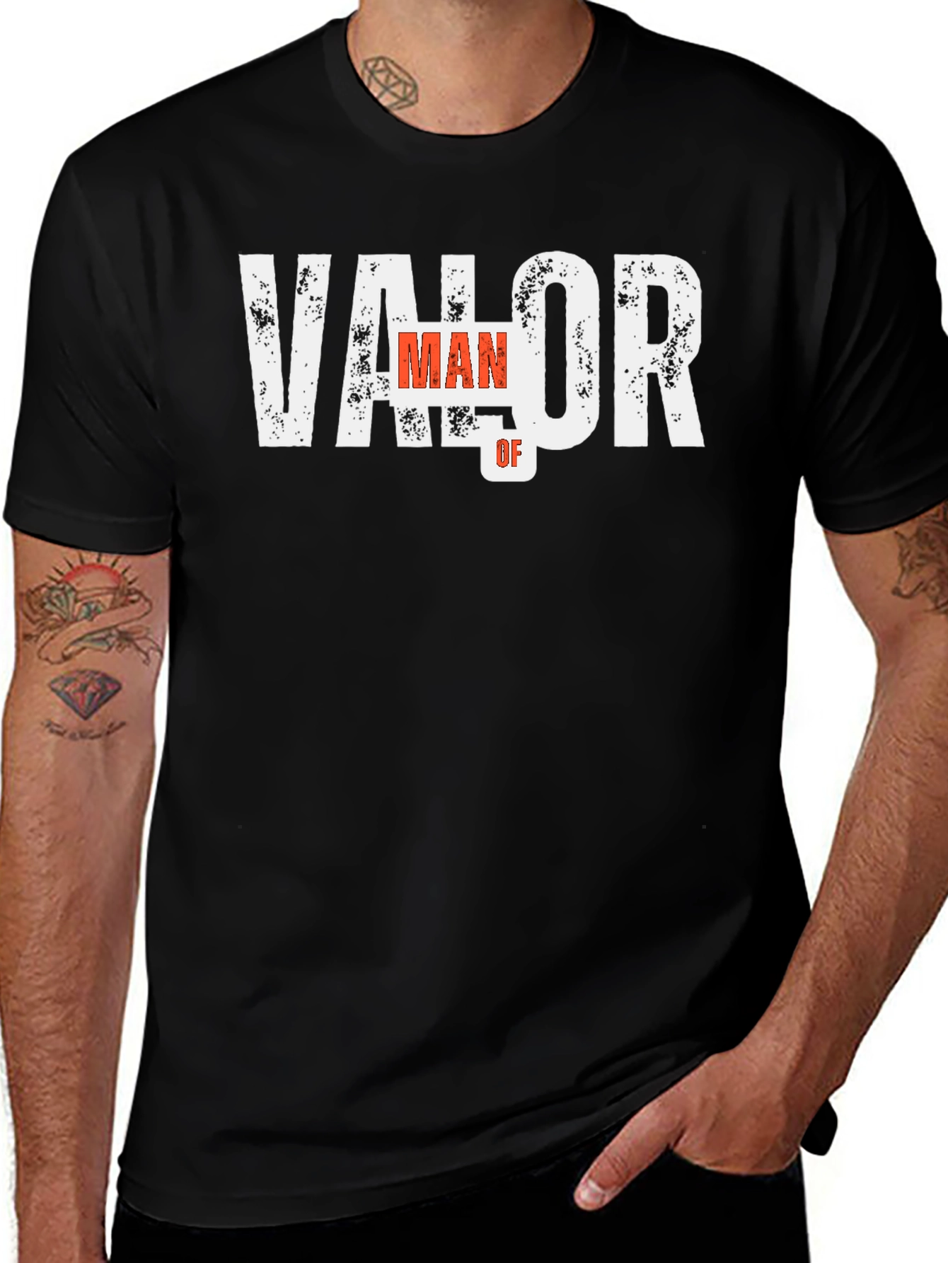 Variant 21 of Valor Man Of Graphic T-Shirt