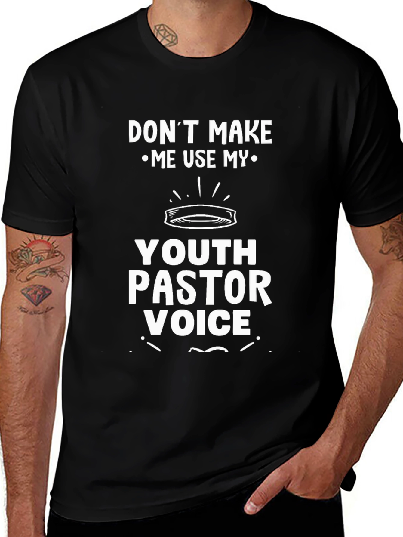 Variant 14 of Youth Pastor Voice Graphic Tee - Funny Unisex T-Shirt