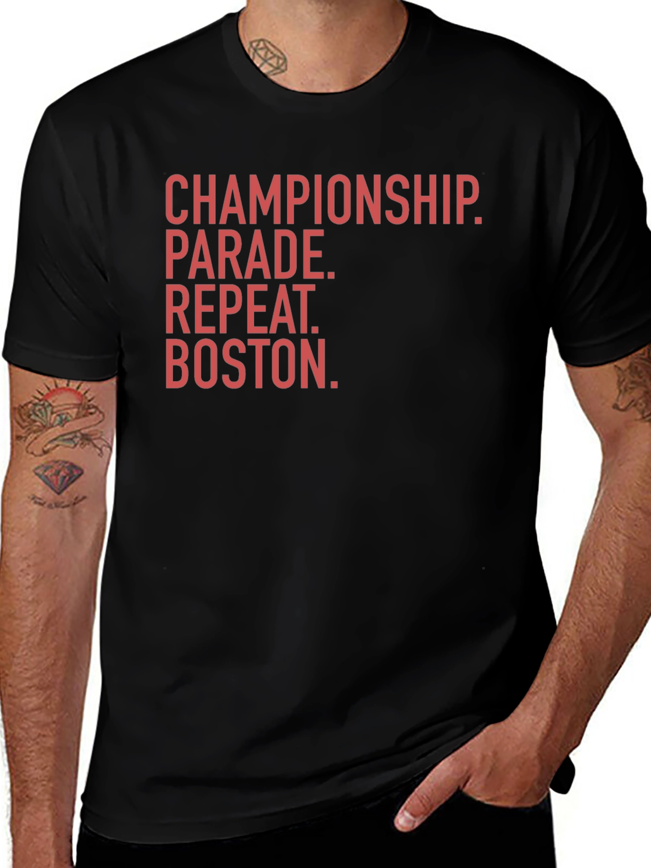Championship Parade Repeat Boston T-Shirt