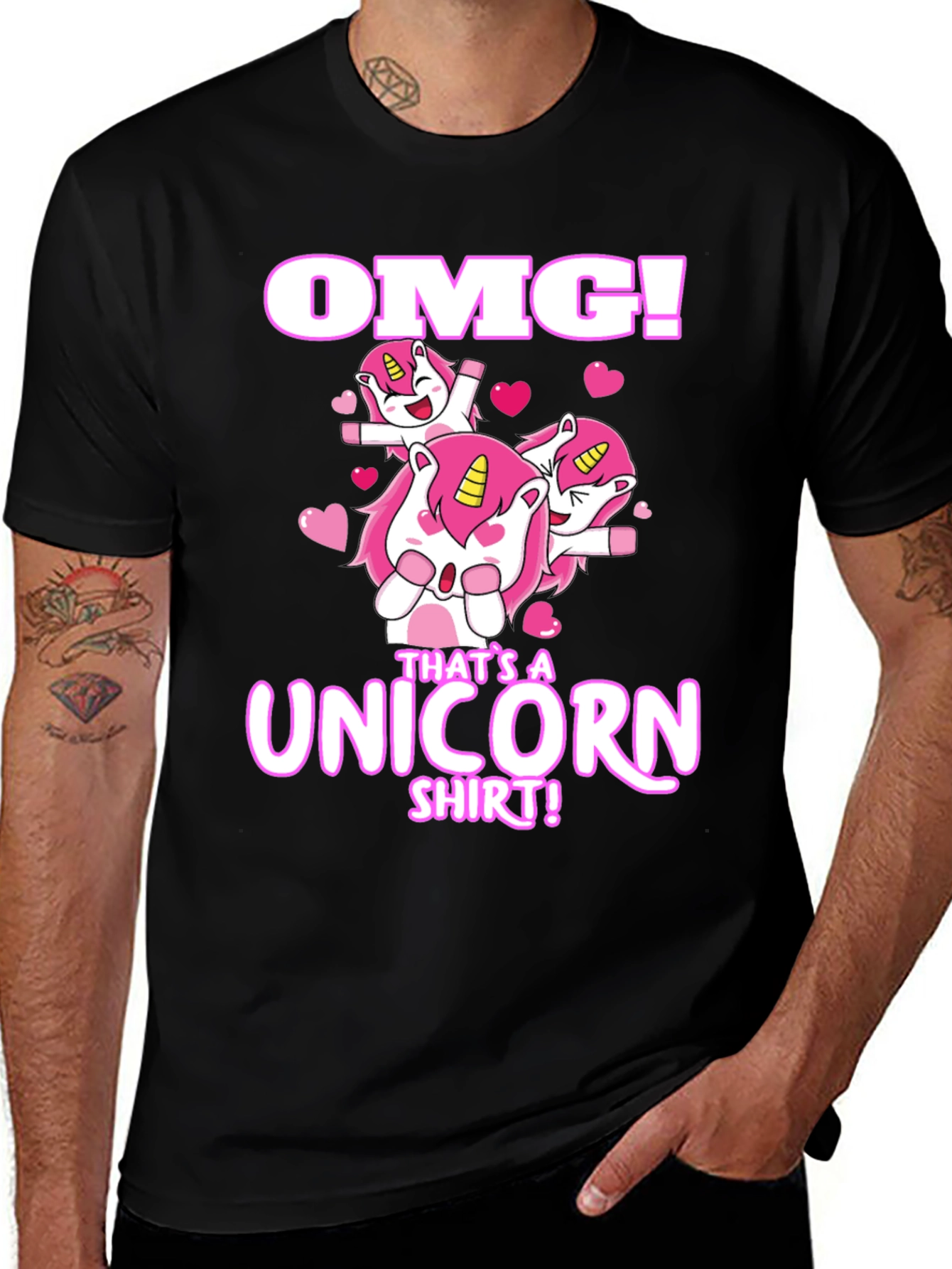 Variant 14 of OMG! That's a Unicorn Shirt! Graphic Tee