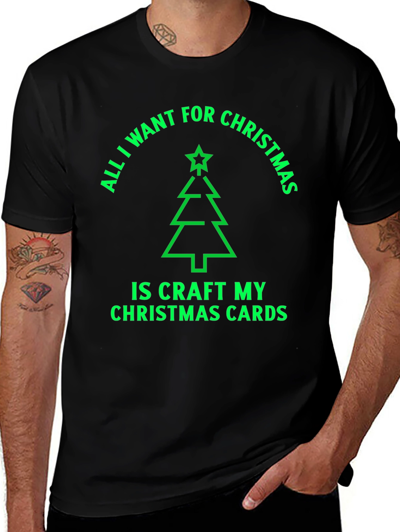 Crafty Christmas Cards T-Shirt