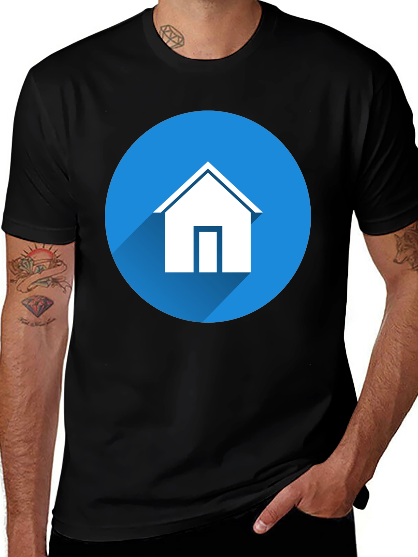 Home Icon T-Shirt - Comfort & Style