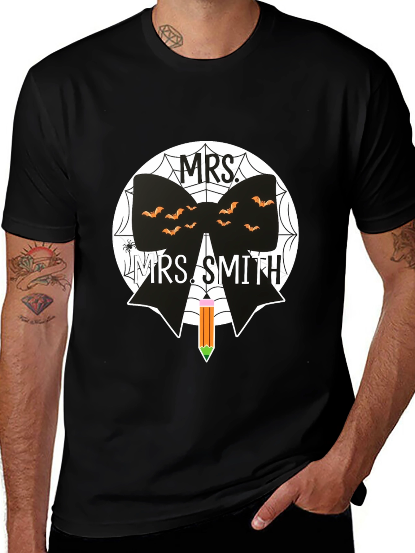 Mrs. Smith Halloween Teacher T-Shirt