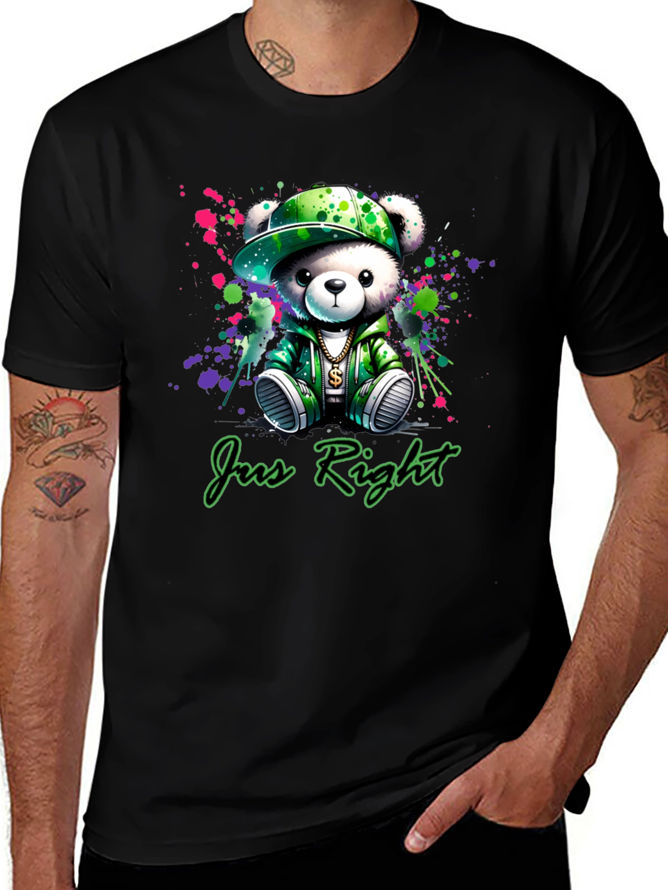 Variant 3 of Just Right Teddy Bear T-Shirt