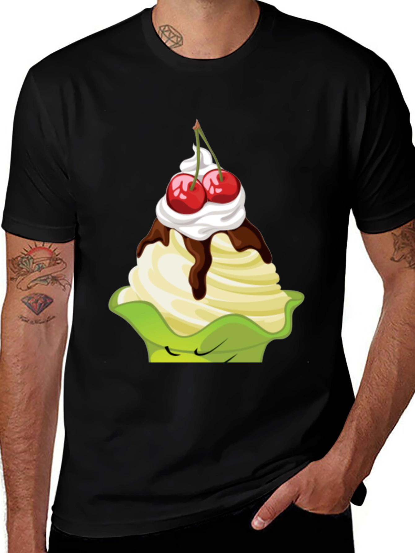 Variant 17 of Cupcake T-Shirt - Sweet Treat Style