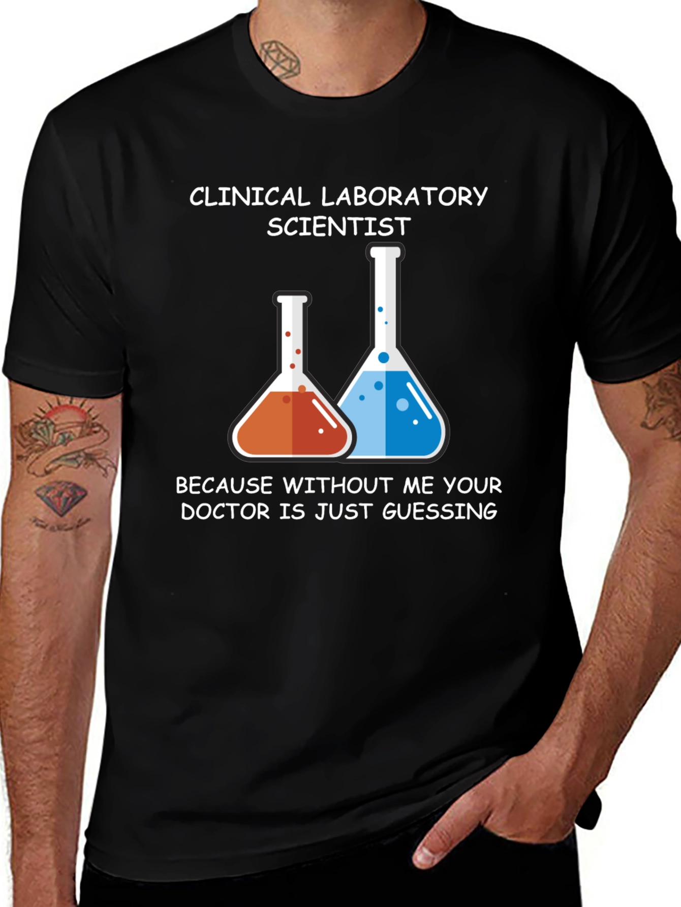 Variant 8 of Clinical Lab Scientist Graphic T-Shirt